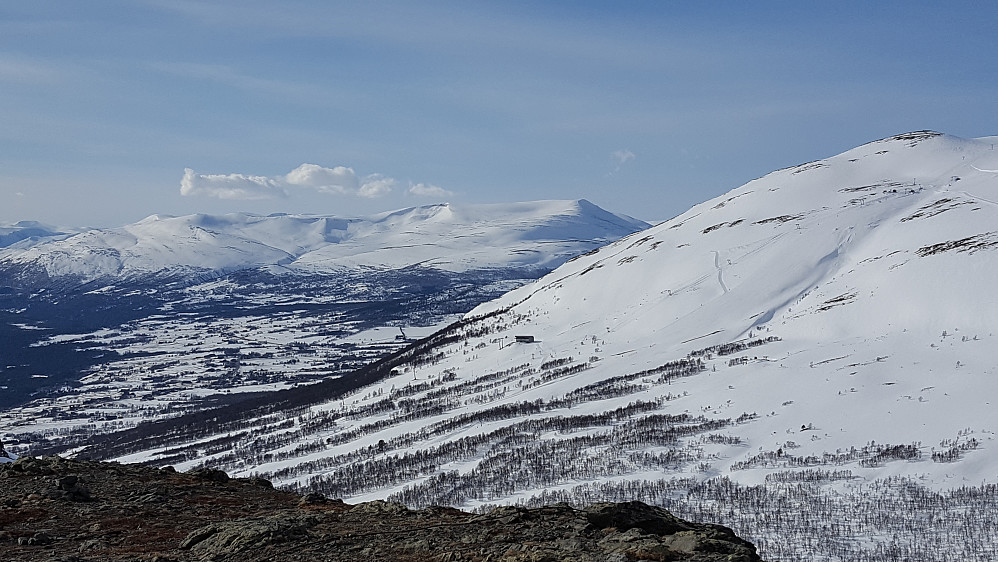 Utsikt fra Skjørstadhovden