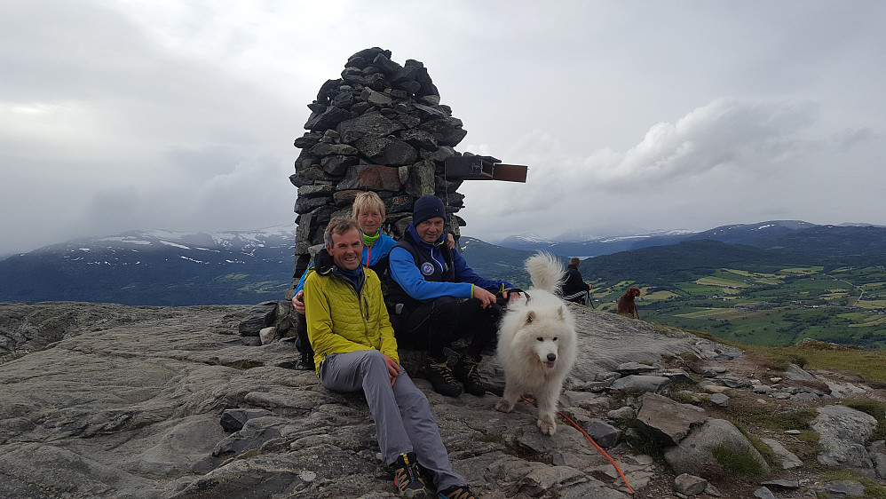 Kjentfolk m/hund på toppen :)