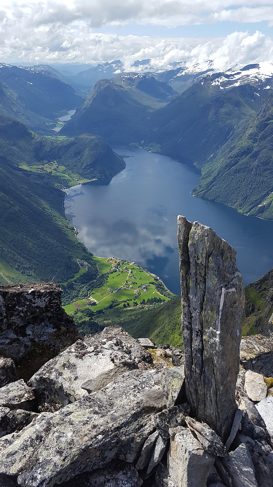 Viddal sett fra Salefjellet