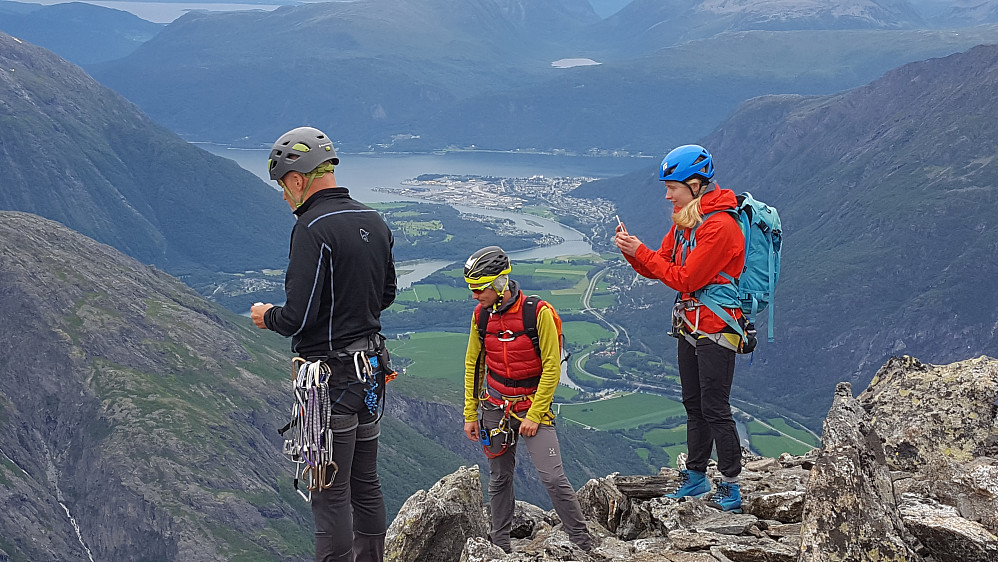 På Romsdalshornet