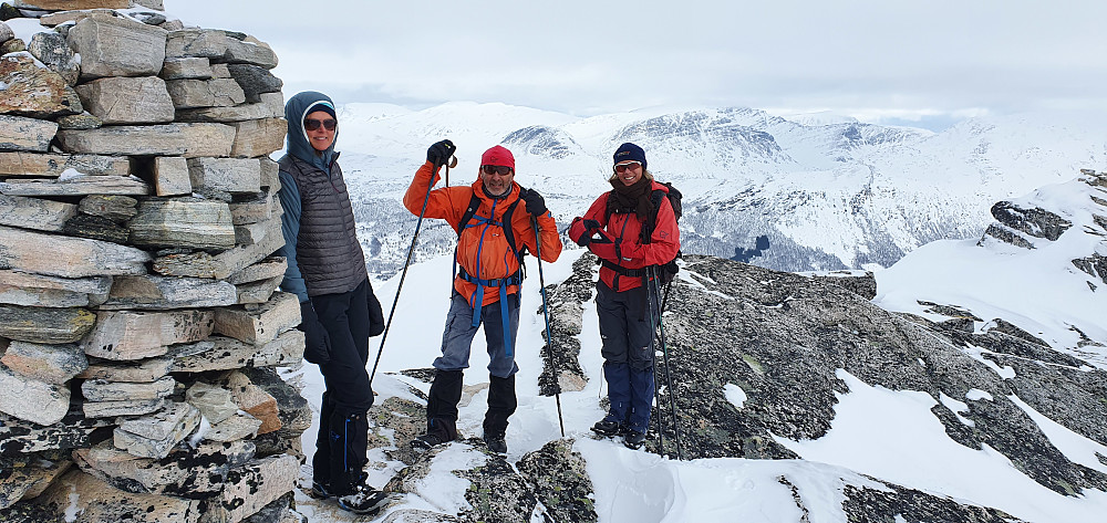 Trivelig treff med feriegjester fra Notodden & Lofoten som holder til hos Dagrun på Vassli Fjellgard.