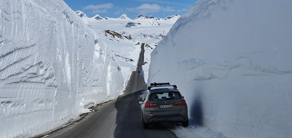 Bra med snø..
