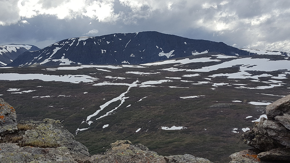 Blåhøa sett fra Tyrikvamfjellet