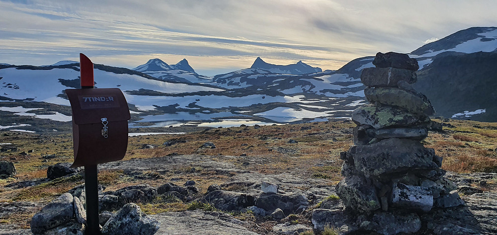 Dagens siste topp: Sløtafjellet Øst (1406 moh)
