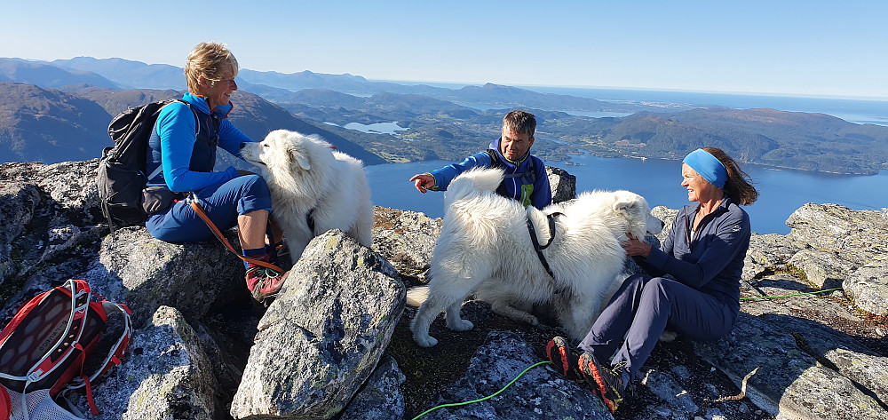 Oddveig & Egil var også på Saksa i dag :)