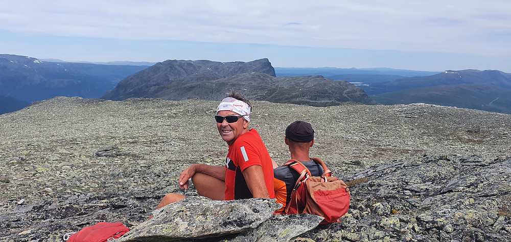 På dagens siste topp; Øyre.