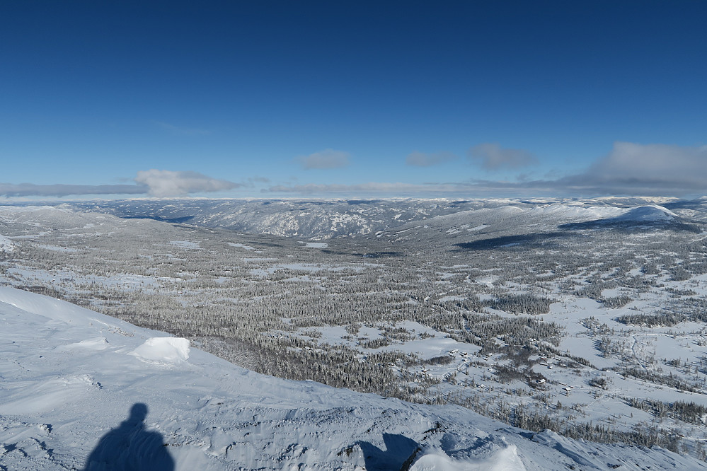 Utsikten mot nordøst
