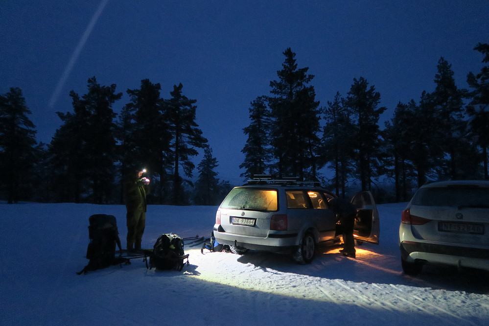 Snart klare til start i snødrivet 