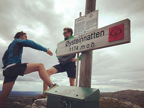 Et slags forsøk på posering
