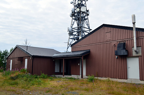 Telemast på toppen