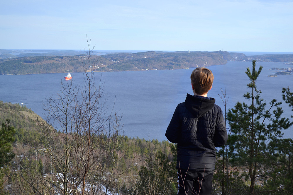 Utsikt fra Lakollen