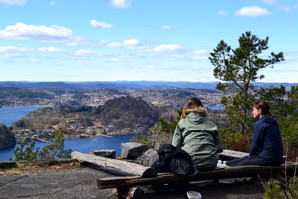 Utsikt fra Plasseråsen