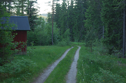 Fra veien inn mot østsiden av Hestås