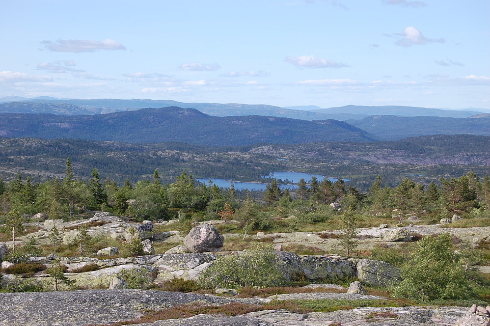 Utsikt fra Solhomfjell