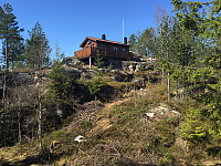 Hytta på toppen av Sørøst for Bjørnholen