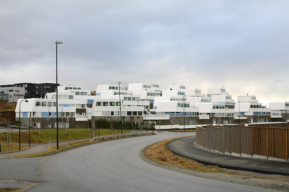 Mye spennende arkitektur i området