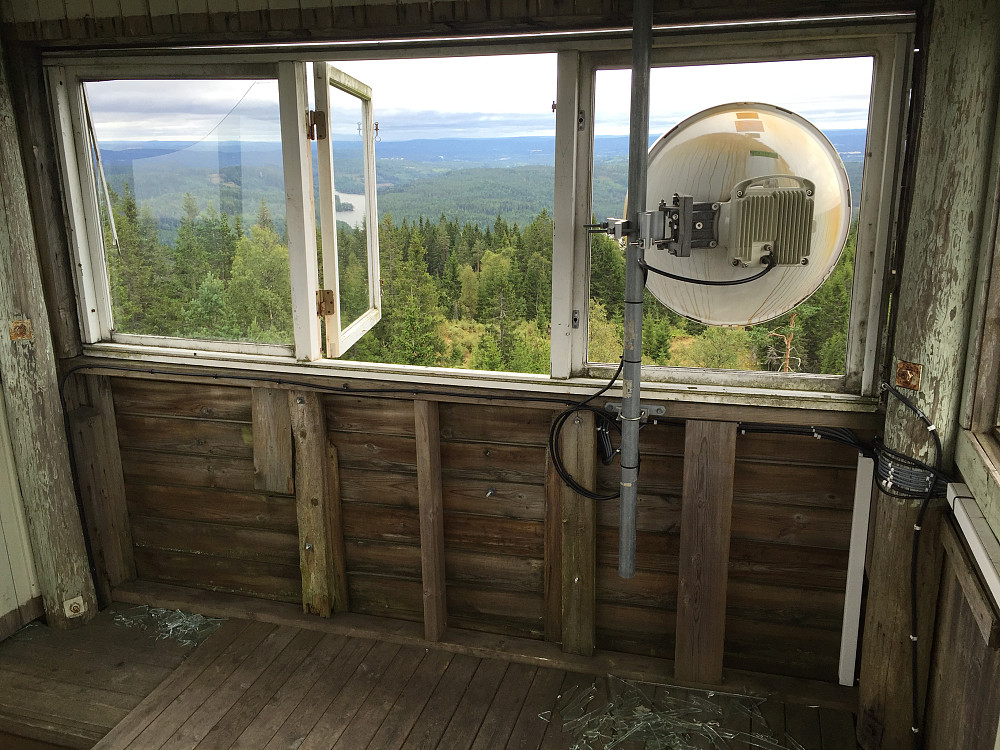 Utsikt fra tårnet