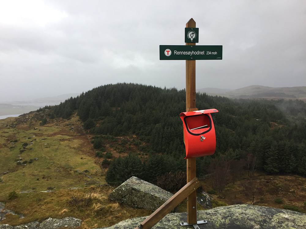 På toppen