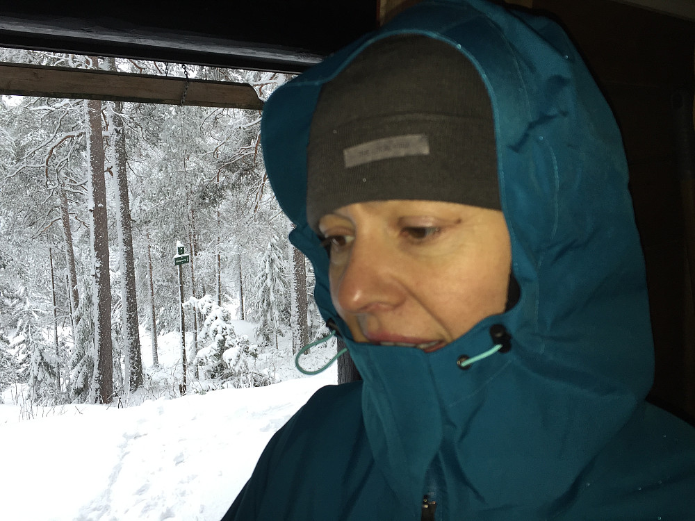 Våknet til snø :0)