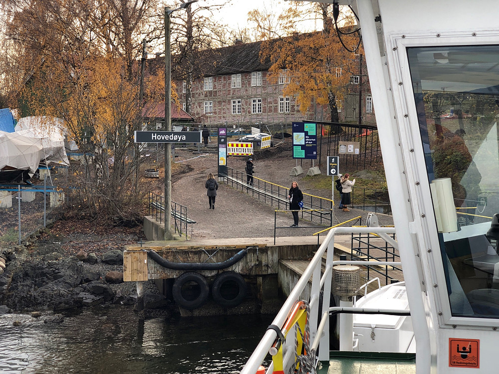 Hovedøya første stopp