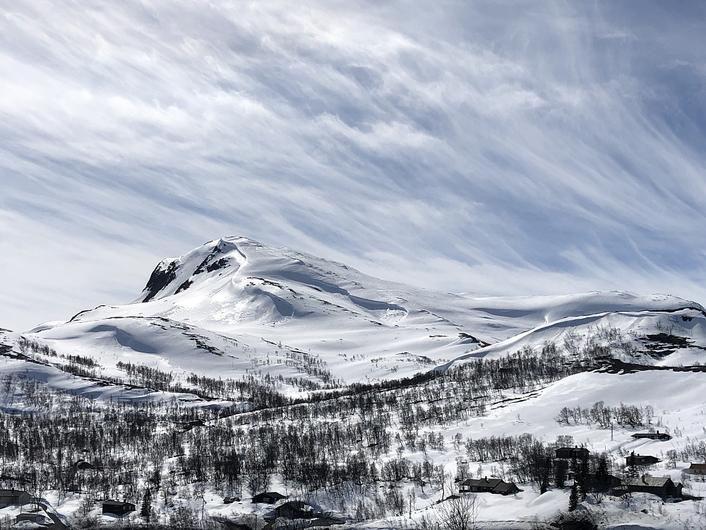 Skørsnøse sett fra Tyinveien