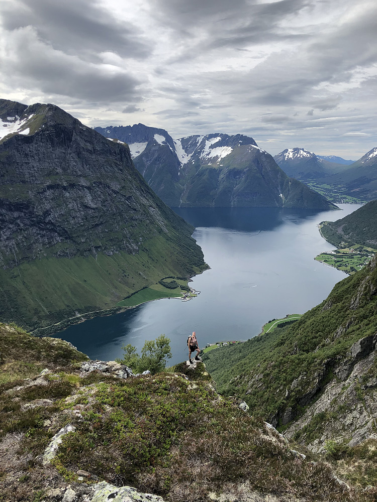 Ut Norangsfjorden fra Maudekollen Øst