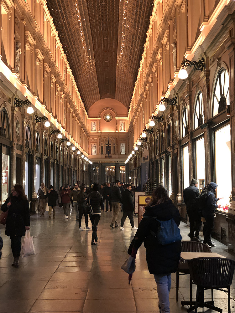 Galleriene i Brussel sentrum