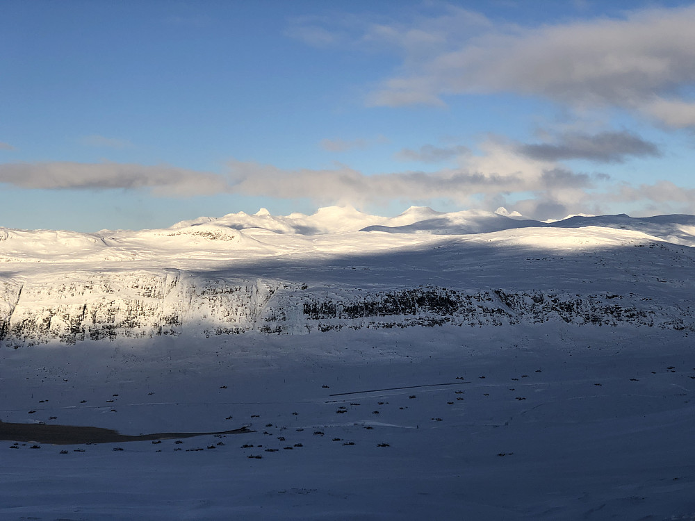 Utsikt inn i Jotunheimen
