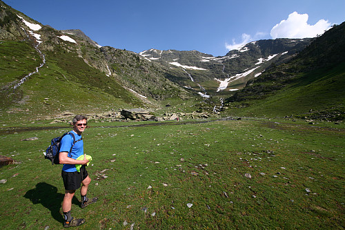 I feil dal ved Refugi del Pla de l'Estany