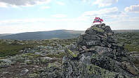 Toppvarden Hemmelkampen (1063 moh).