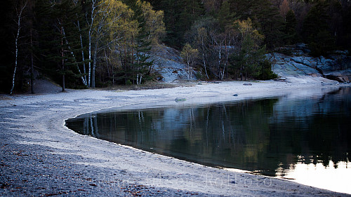 Kveldsstilla ved Trubervik, Yxney