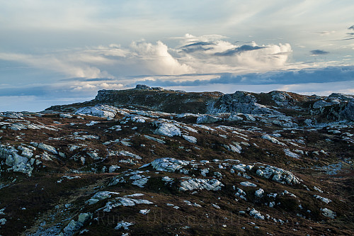Gleksefjell i kvelden