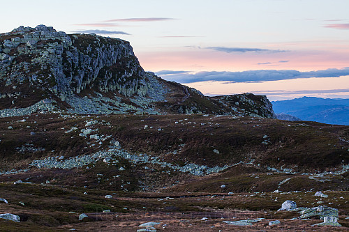 Øysteinnatten etter solnedgang