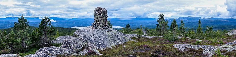 Panorama mot vest Selslinatten