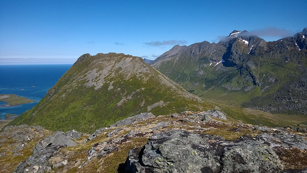 Tilbakeblikk på Volandstinden.