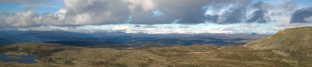 Snø i Jotunheimen.