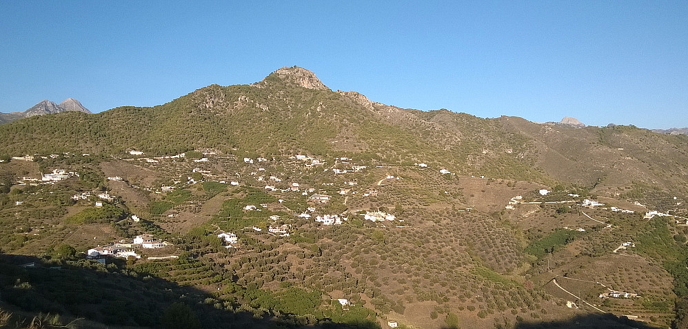 El Fuerte sett fra toppen.