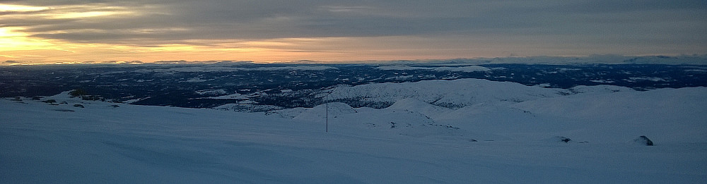 Utsikt fra Spåtind.
