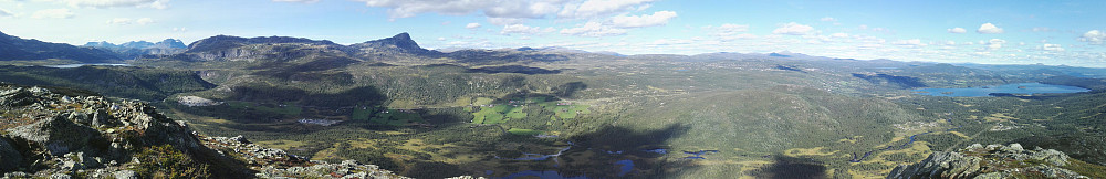 Panorama fra Raudhorn.