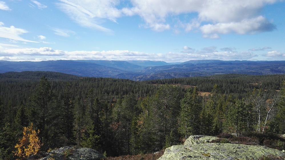 Utsikt mot Vassfaret.