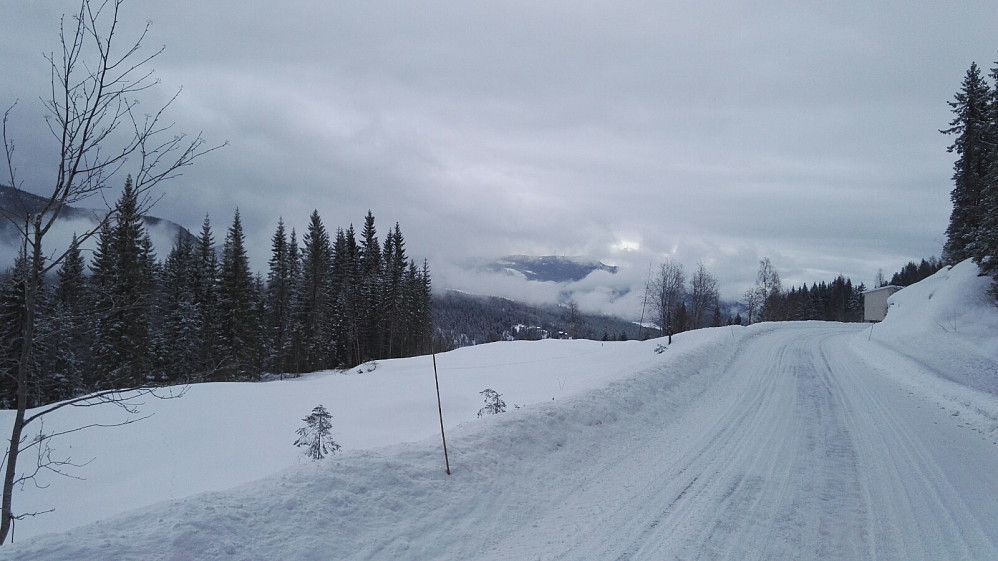 Kjeldeknatten sett fra Liagrendveien.