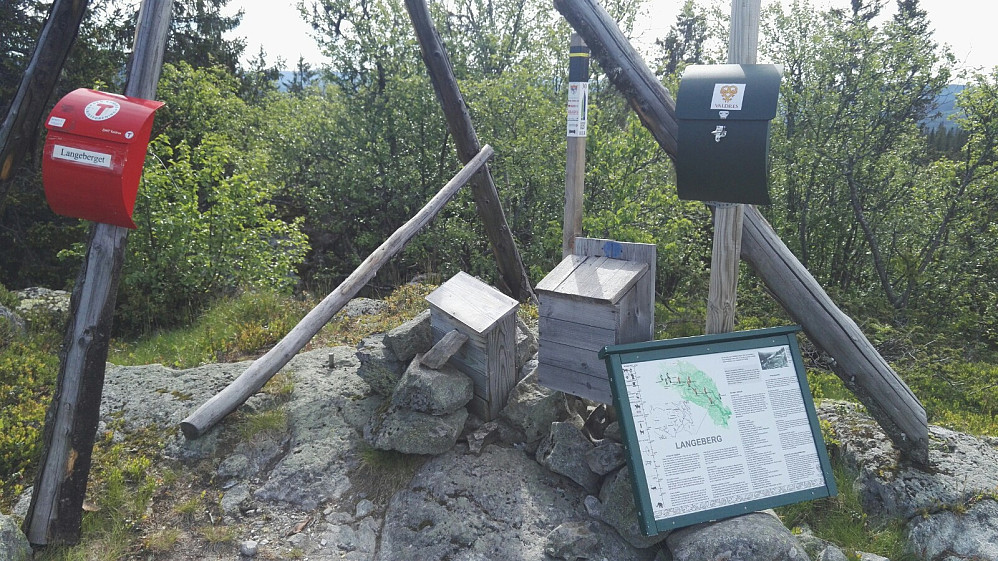 Flere kasser å velge mellom på toppen.
