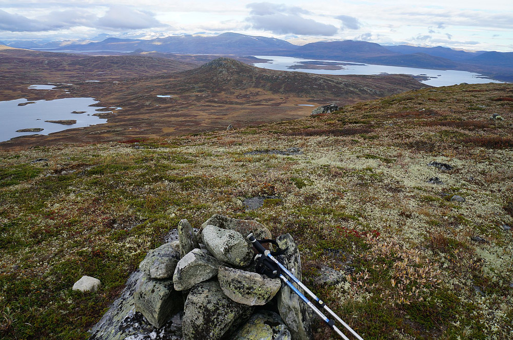 På toppen av Buatinden - mot Klanten.
