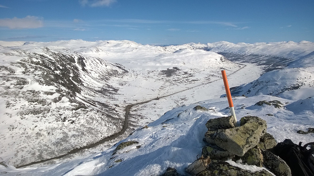 På Bjøbergnuten.