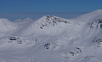 Toppen sett fra sørvest (Hinnåtefjell)