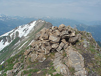 Grauspitz 2599m - høyest i fyrstedømmet Liechtenstein.
