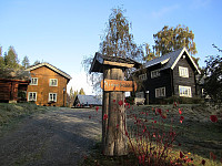 Fønhusstien starter ved forfatterens hjem; Nissebakken.