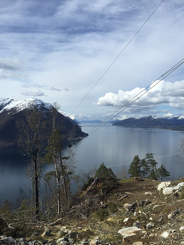 Flott utsikt