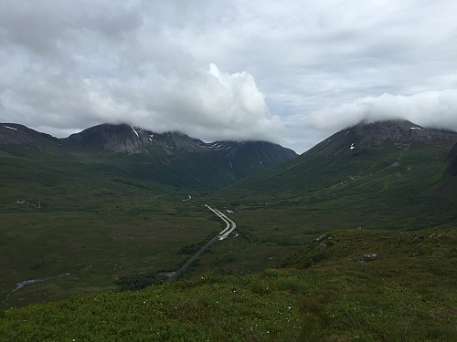 Utsikten mot Ørskogfjellet