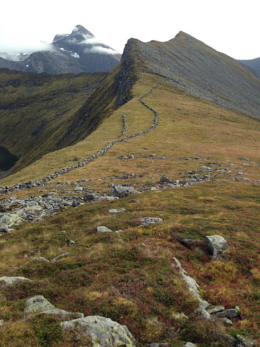 Frå Hesteryggen mot Tverrfjellet